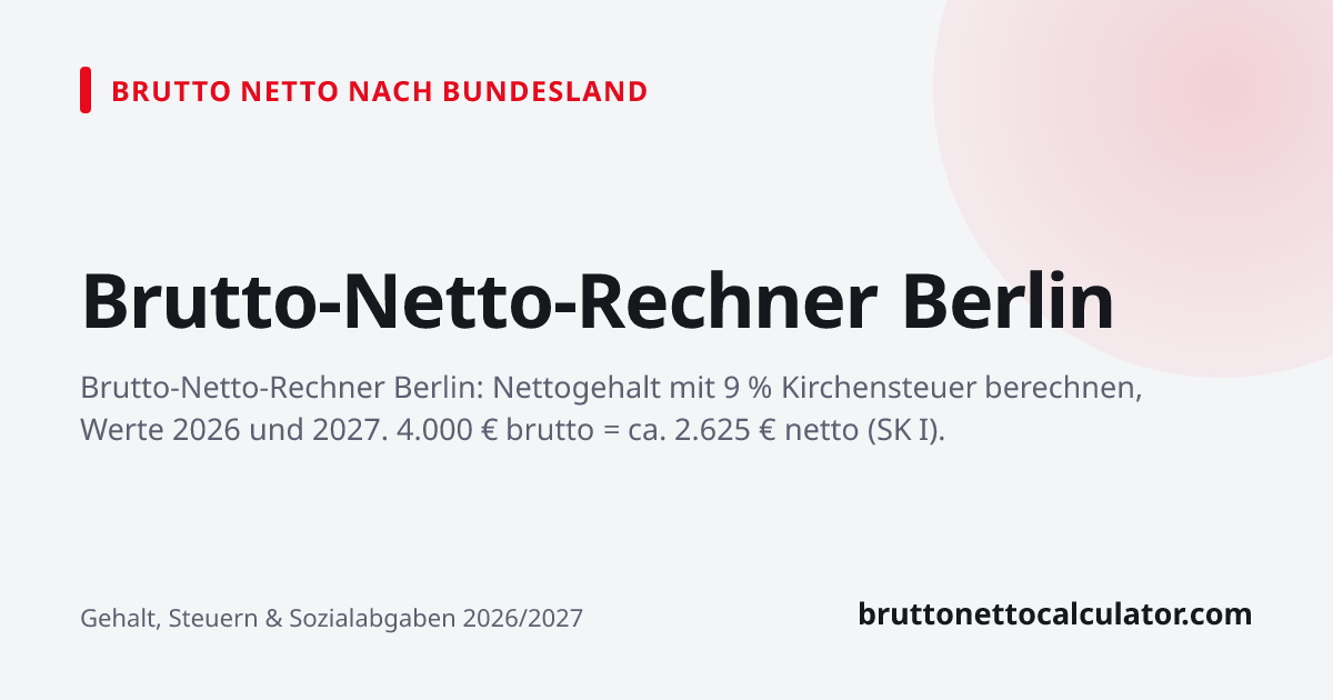 Grafik: Brutto-Netto-Rechner Berlin