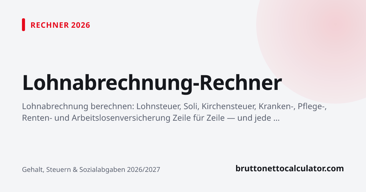 Grafik: Lohnabrechnung-Rechner
